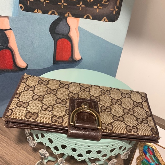 Gucci Canvas & Leather Long Wallet - Picture 6 of 16